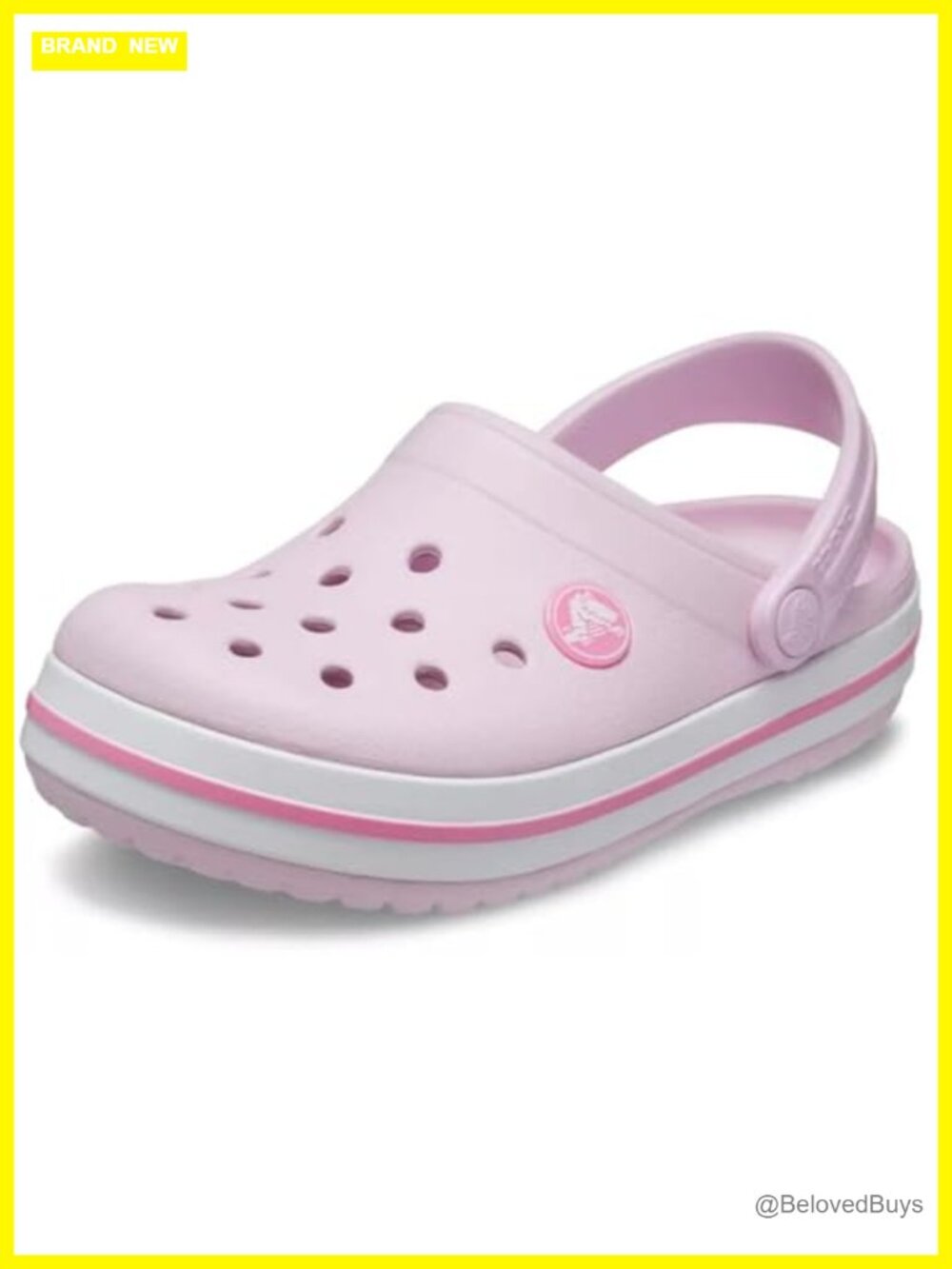 Kids Crocband Clogs - Croslite Foam, Ventilation Ports, Adjustable Heel Straps